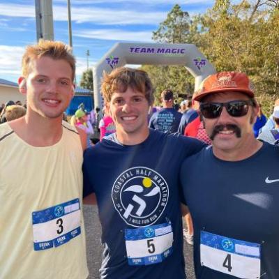 Racers at the Annual Coastal Half Marathon & 5K in Orange Beach